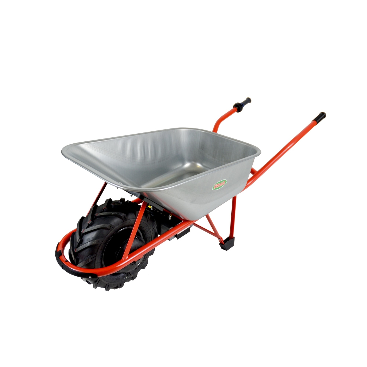 Akku-Schubkarre Motokarre Power 300 Watt mt 100l verzinkter Ladeschale